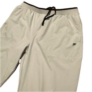 Fabletics The Fundamental Lt Gray Athletic Stretch Jogger Pants Men's Size XXL